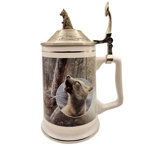 VINTAGE ~ Longton Crown "Silent Watch” Beer Stein Tankard No. C112